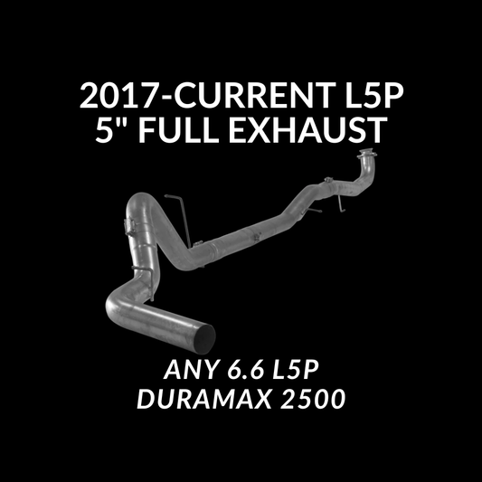 Full 5" Exhaust For 2017-2025 L5P Duramax