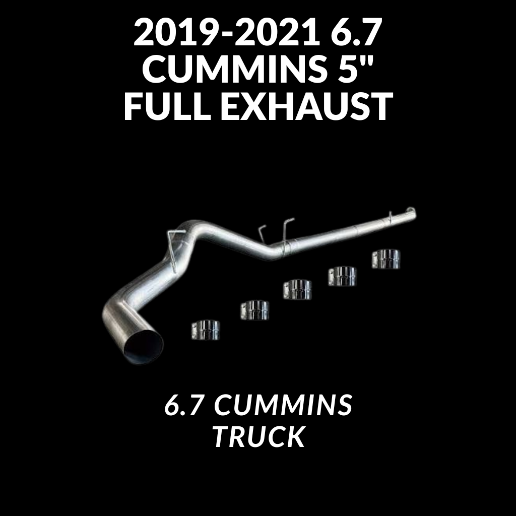 2019-2021 6.7 CUMMINS 5" FULL EXHAUST