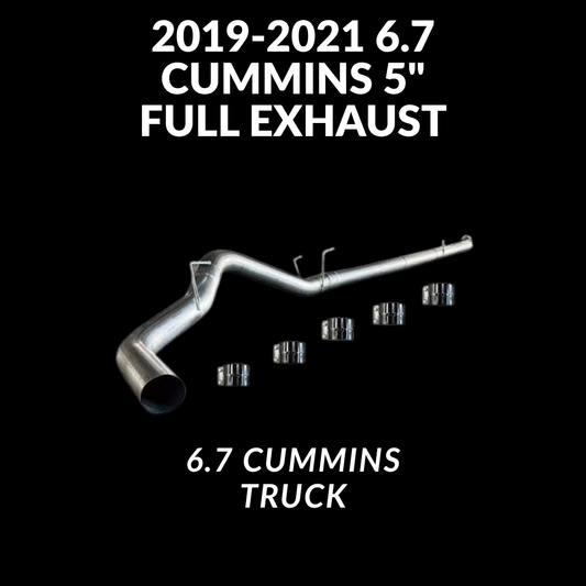 2019-2021 6.7 CUMMINS 5" FULL EXHAUST