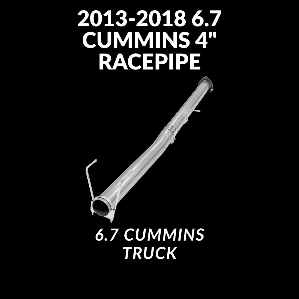 2013-2018 6.7 CUMMINS 4" RACEPIPE