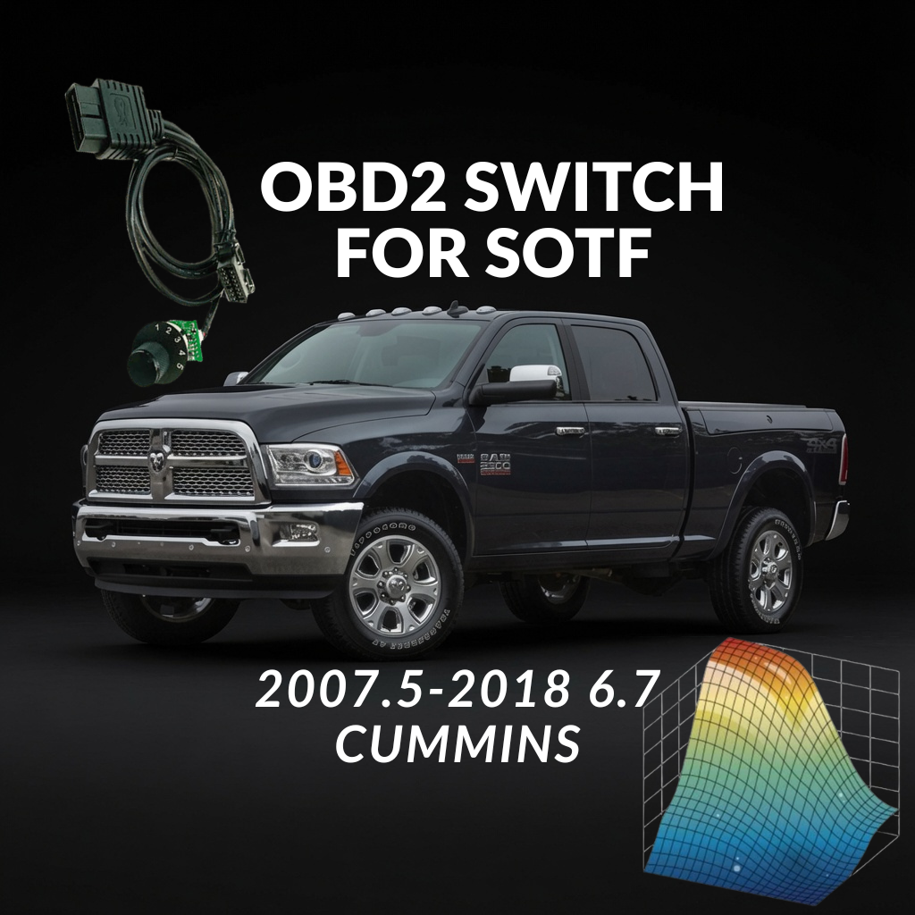 OBD2 SOTF SWITCH FOR 2007.5-2018 CUMMINS