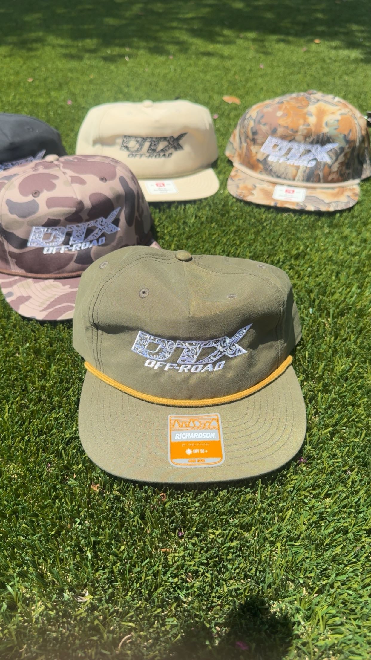 DTX Off-Road Hats ￼